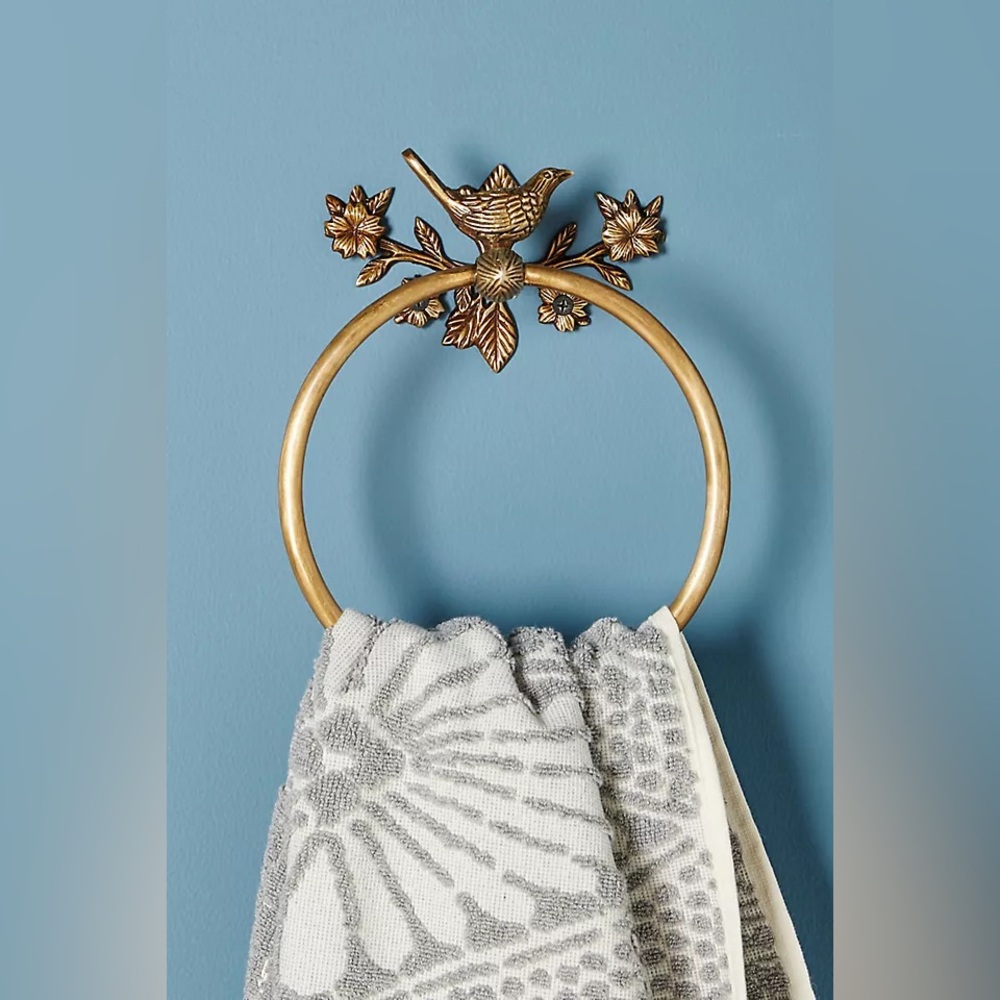 Anthropologie Everlee Towel Ring